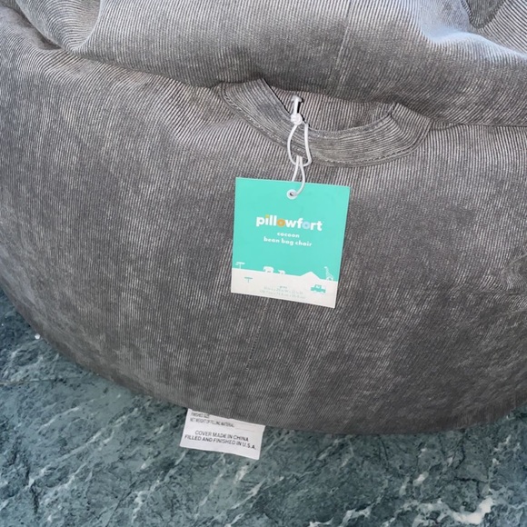 Pillowfort Other Gray Color Bean Bag Chair Poshmark